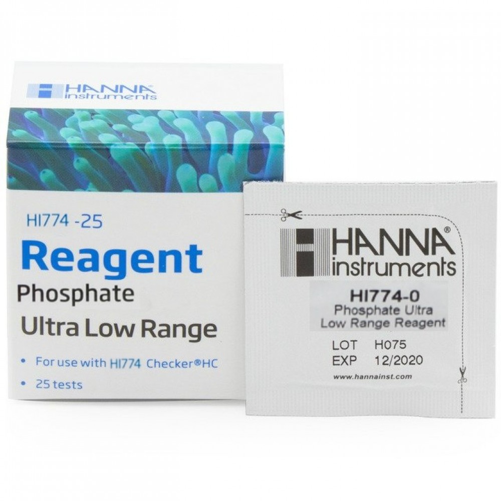 Hanna HI774 25 Phosphate ULR Checker Reagent