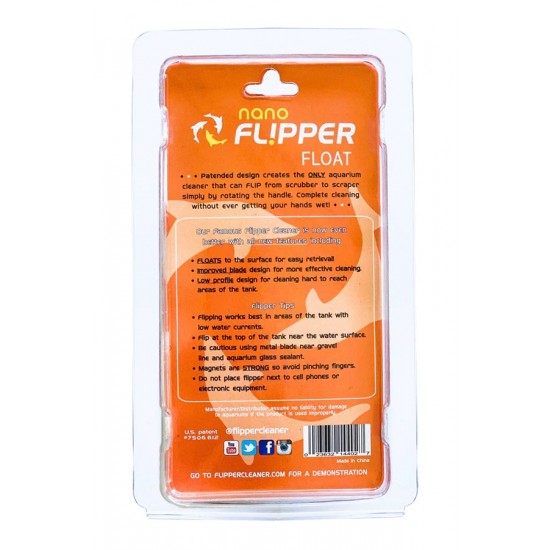 Flipper - Nano Float Cleaner  ( 6-8 mm Cam Kalınlığına Kadar )