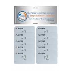 Flipper - Platinum CC Scraper ( Saplı Kazıyıcı ) Yedek Plastik Bıçak ( 10 lu )