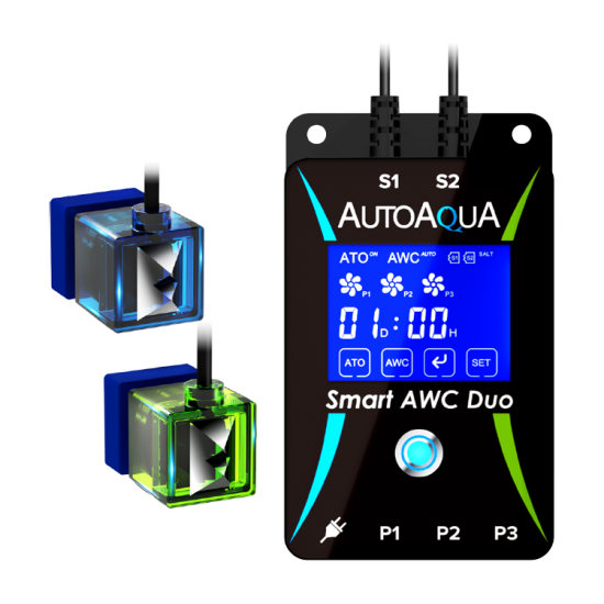 AutoAqua - Smart AWC Duo G2 - Sawc-406P - Eksiksiz Su Değiştirme ve Su Tamamlama Hepsi Bir Arada Sistem