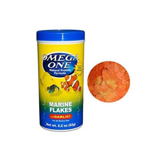 Omega One Garlic Marine Flakes 490ml / 62gr