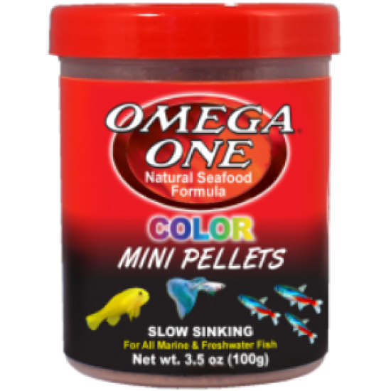 Omega One Color Mini Pellets 270ml / 100gr