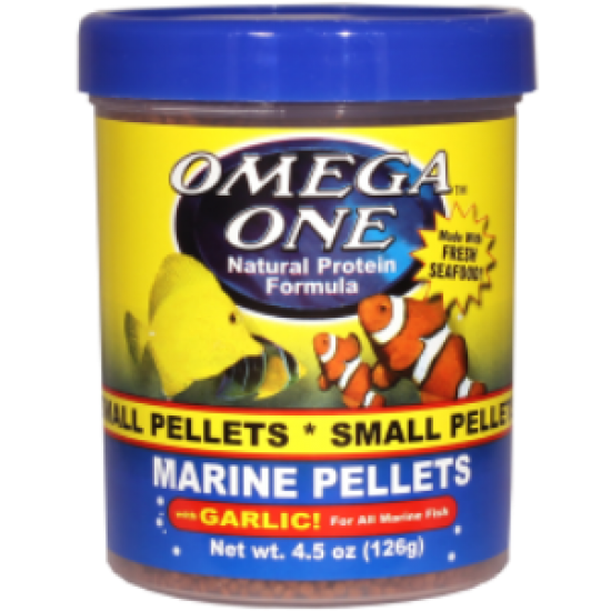 Omega One Garlic Marine Pellets Small 270ml / 126gr.