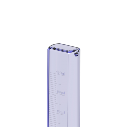 Kalibrasyon Kabı ( Calibration Column ) - Şeffaf-Gri - Upvc - 100ml