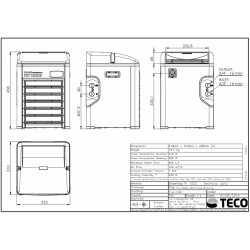 Teco TK 1000 - Soğutucu 